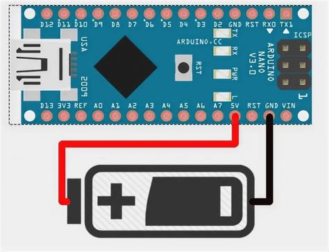 how to power arduino nano.